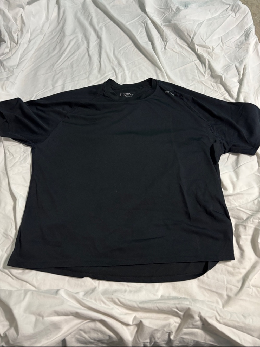Orvis Black Short-Sleeve Crew T-Shirt